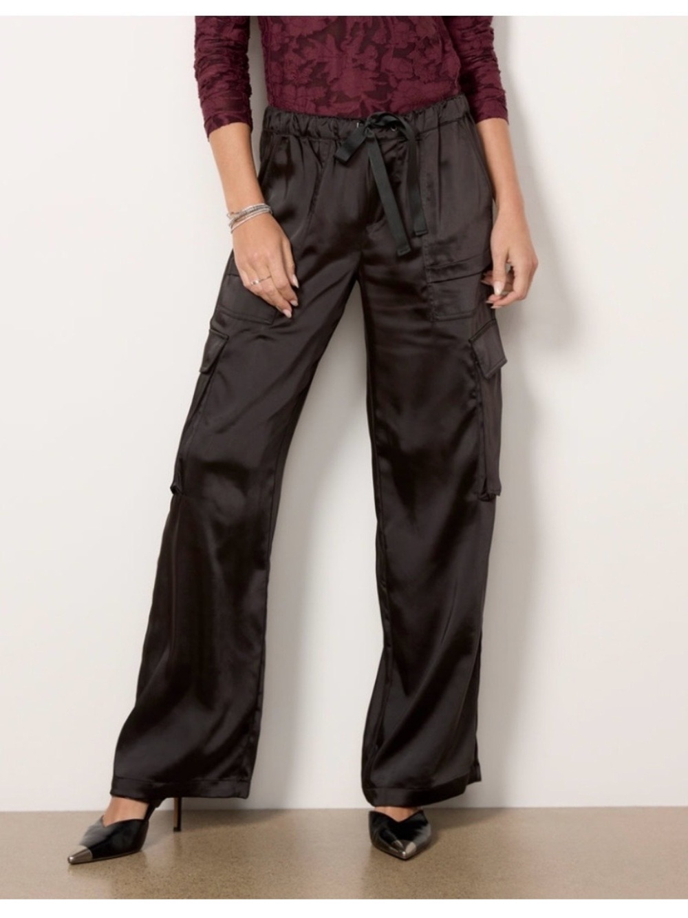 Sanctuary Cargo Satin Pants
